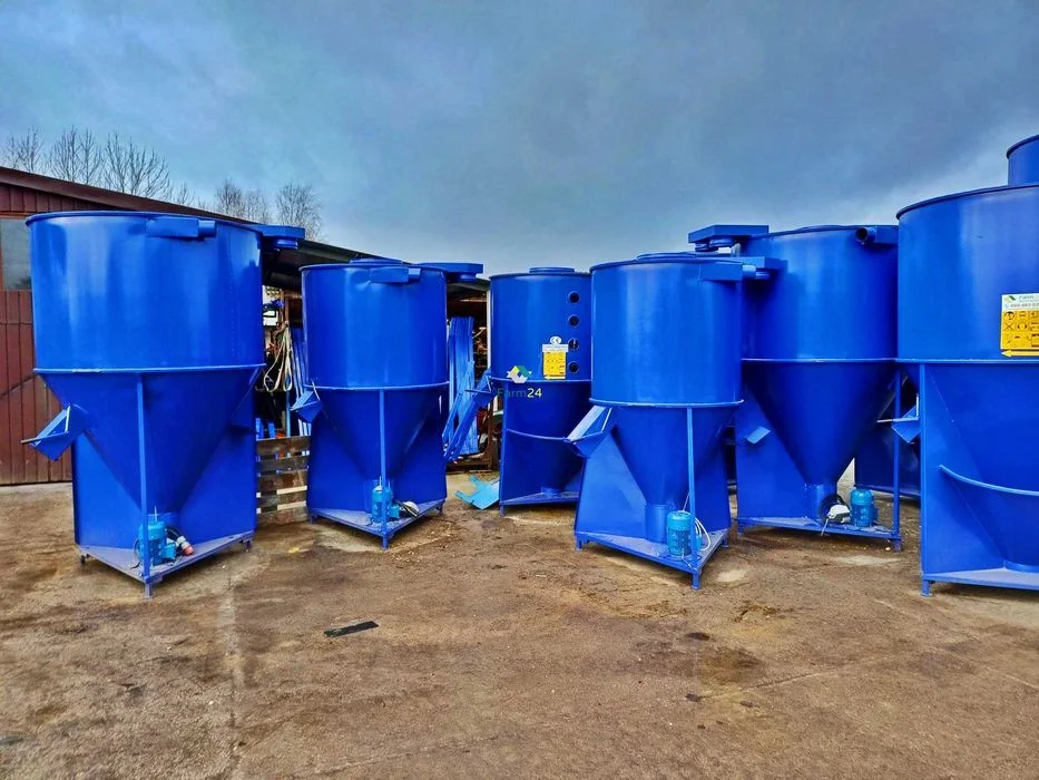 Mieszalnik pasz 500kg 750kg 1t 1,5t 2t 3t Mieszalnik paszowy także śrutownik ssąco tłoczący do zboża ZESTAW Mieszalnik i śrutownik OSUCH Zaprawiarka – zdjęcie 3