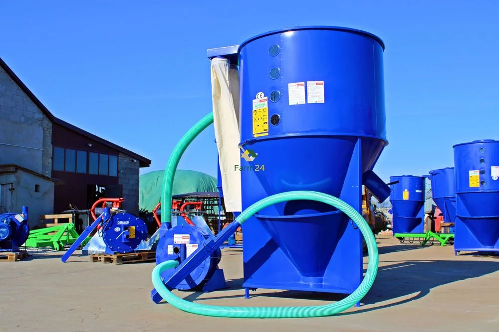 Mieszalnik pasz 500kg 750kg 1t 1,5t 2t 3t Mieszalnik paszowy także śrutownik ssąco tłoczący do zboża ZESTAW Mieszalnik i śrutownik OSUCH Zaprawiarka – zdjęcie 6