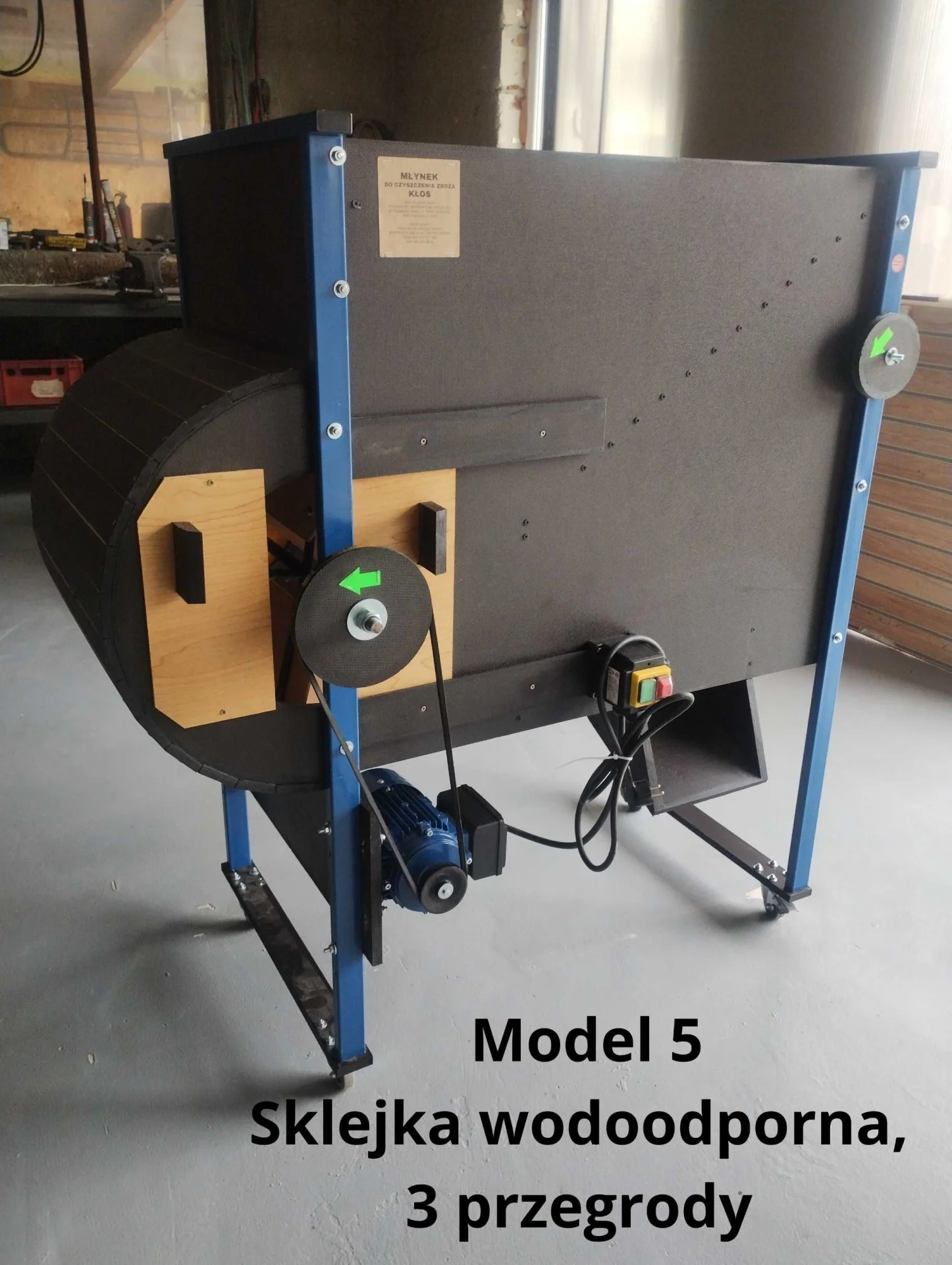 Wialnia do czyszczenia grochu, łubinu, soi, fasoli Młynek do nasion