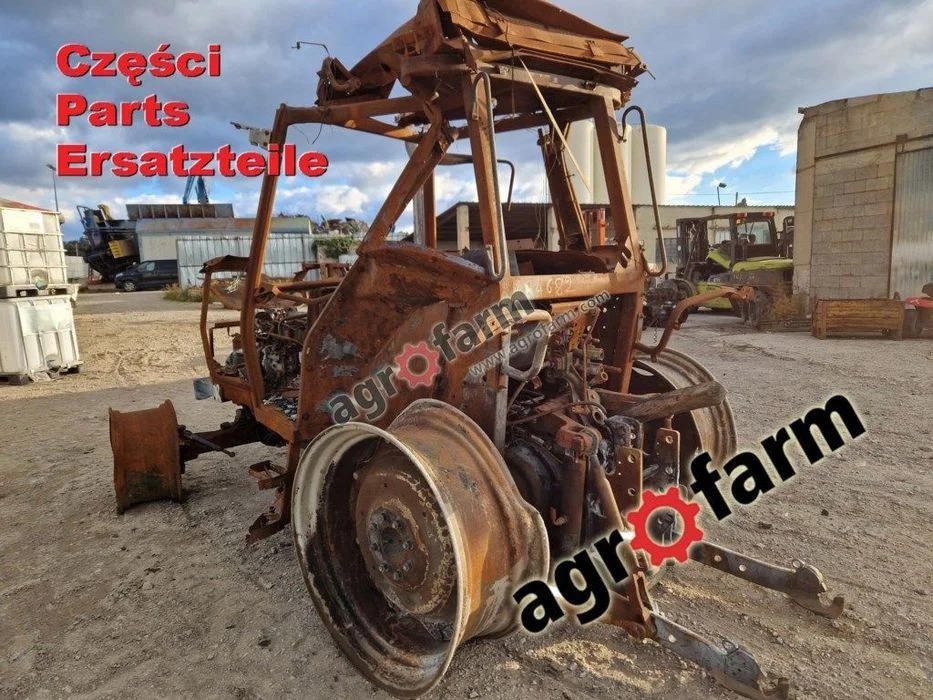 Massey Ferguson 5435 części, skrzynia biegów, oś