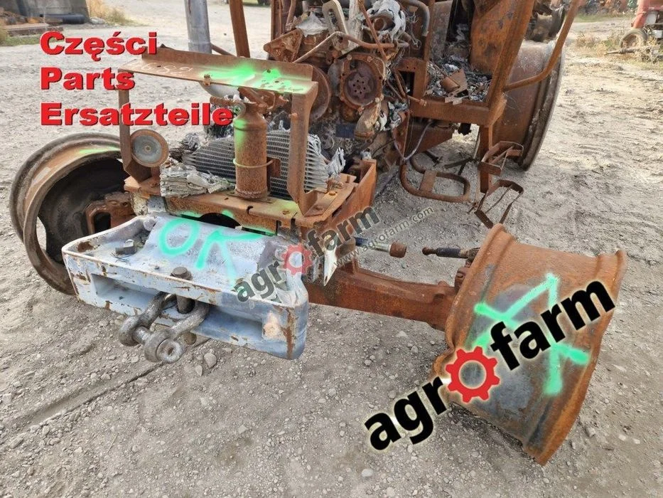 Massey Ferguson 5435 części, skrzynia biegów, oś – zdjęcie 2