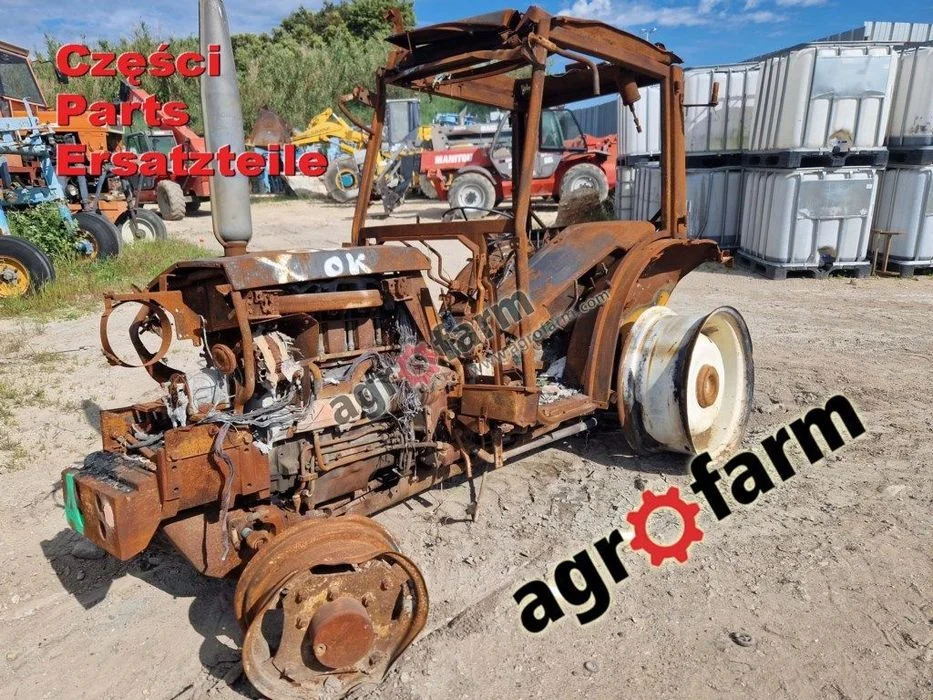Renault Fructus 130 części, skrzynia biegów, most