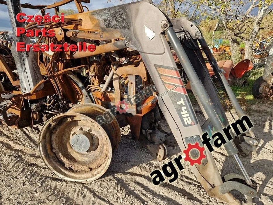 Valtra N174 części, skrzynia biegów, most przedni – zdjęcie 2