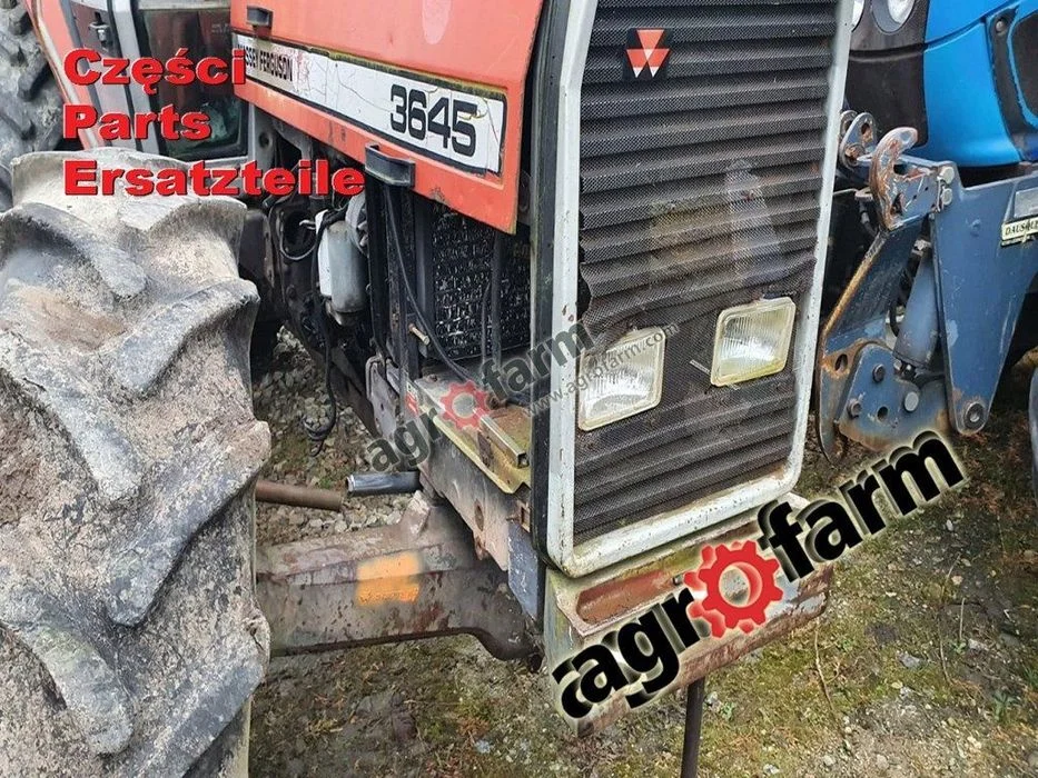Massey Ferguson 3645 części, skrzynia biegów, oś – zdjęcie 4