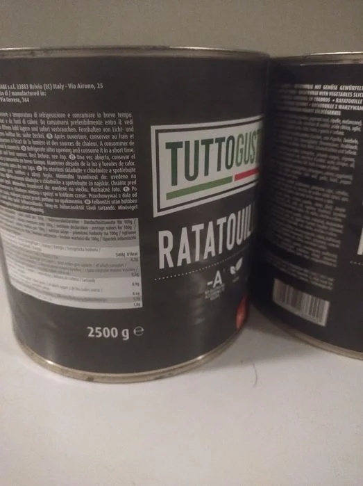 Mieszanka warzyw Ratatouille TuttoGusto 2500g – zdjęcie 2