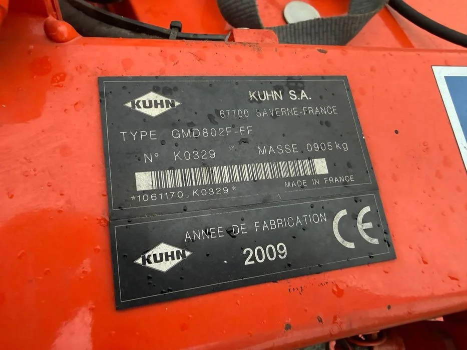Kuhn GMD 802 F - FF Kosiarka dyskowa KRONE – zdjęcie 5