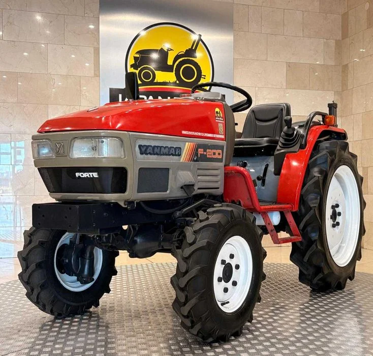 Yanmar F-220, Traktorek Japoński do Sadu, Wspomaganie, 4x4, Pisemna Gwarancja
