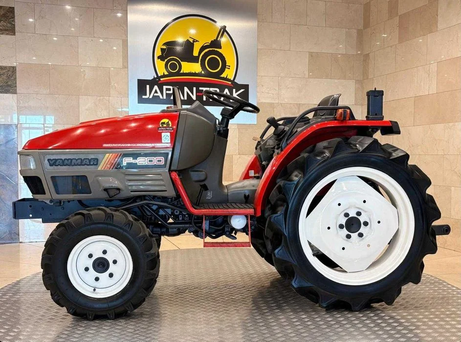 Yanmar F-220, Traktorek Japoński do Sadu, Wspomaganie, 4x4, Pisemna Gwarancja – zdjęcie 3