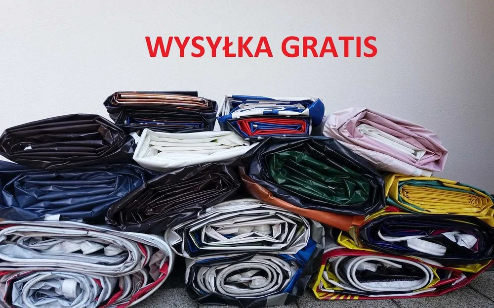 Plandeki używane Uniwersalna Gruba,Mocna,Wodoodporna,Baner,Tir,Płachta,Słoma,Dach,Drewno,Tunel,Oczko,Namiot,Rolnicza,Budowlana,Transportowa Na wymiar!