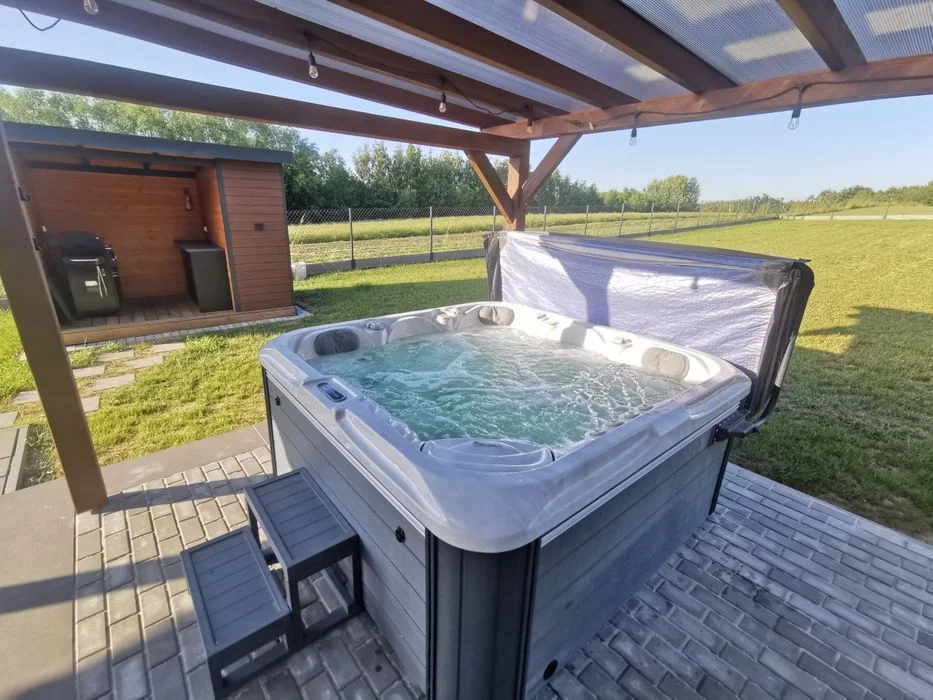 NOWY Domek z jacuzzi na wynajem domek z balia na wyłączność – zdjęcie 5
