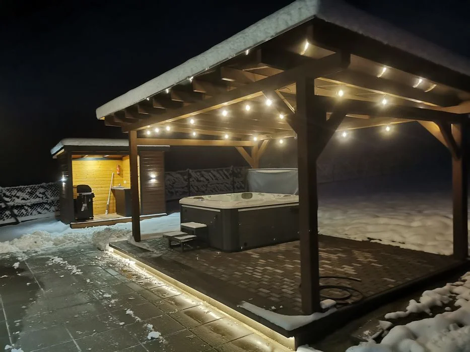 NOWY Domek z jacuzzi na wynajem domek z balia na wyłączność – zdjęcie 2