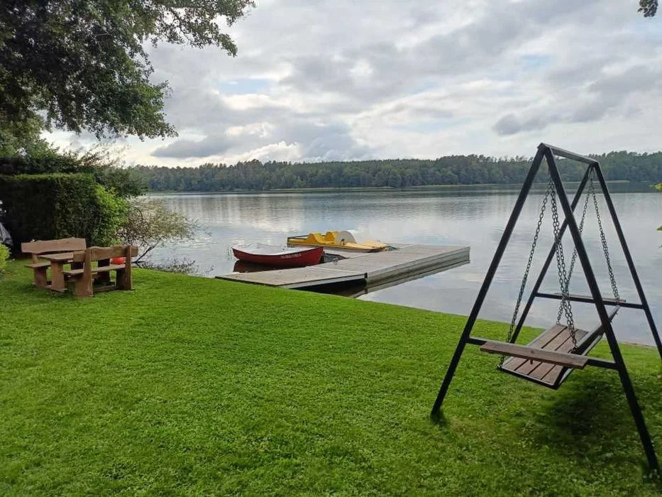 Domek nad samym jeziorem, Mazury.. Październik, Listopad. – zdjęcie 10