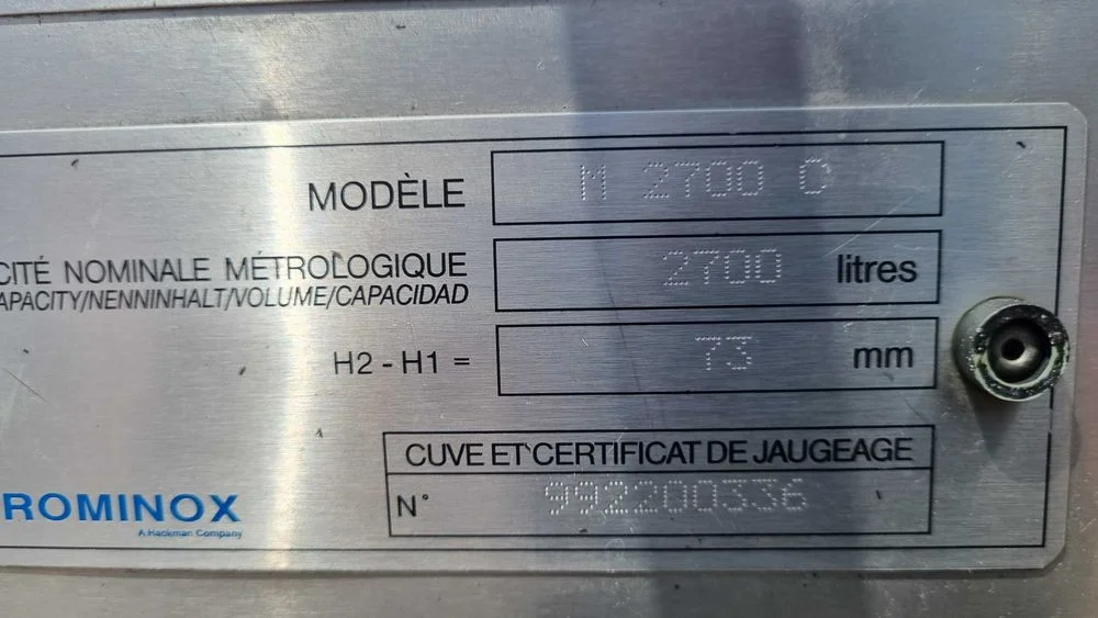 Schładzalnik zbiornik chłodnia beczka tank do mleka 2700l rymek.com.pl – zdjęcie 3