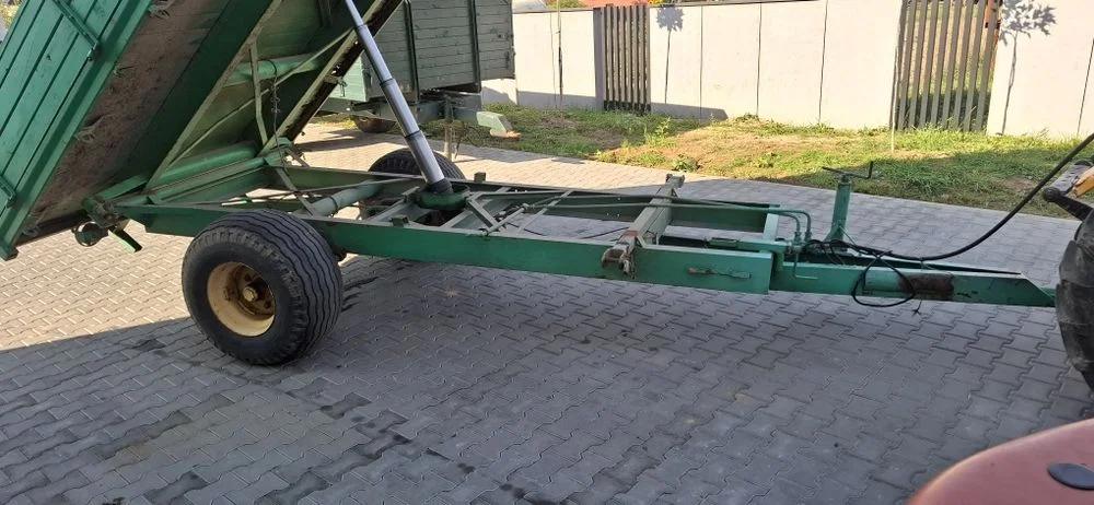Przyczeps jednoosiowa 6 ton 240x400 wywrotka – zdjęcie 2