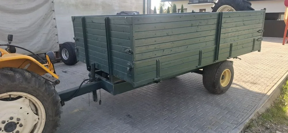 Przyczeps jednoosiowa 6 ton 240x400 wywrotka – zdjęcie 7