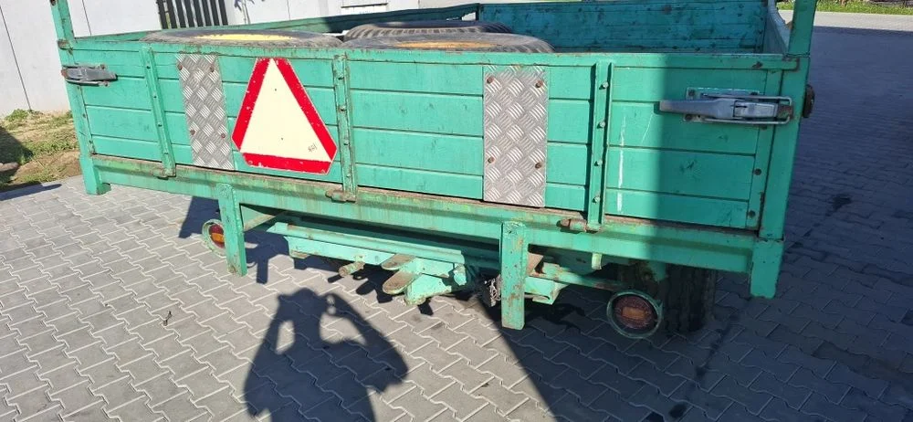 Przyczeps jednoosiowa 6 ton 240x400 wywrotka – zdjęcie 6