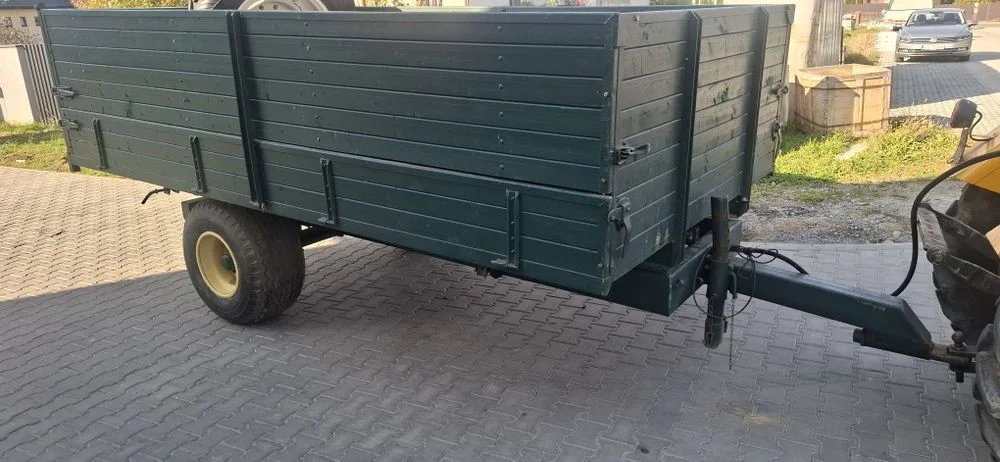 Przyczeps jednoosiowa 6 ton 240x400 wywrotka – zdjęcie 8