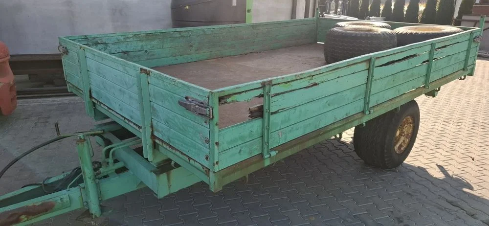 Przyczeps jednoosiowa 6 ton 240x400 wywrotka – zdjęcie 5
