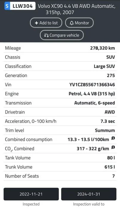 SILNIK B8444S Volvo S80 II XC90 4.4 V8 316KM udokumentowane 278tyś – zdjęcie 3
