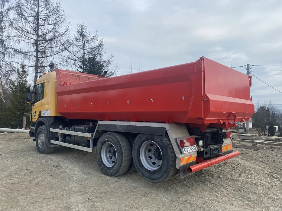 Scania p 360 6x2. Blokada 2010 r nie pracowala w kraju – zdjęcie 4