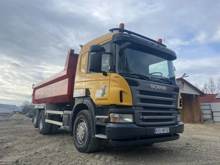 Scania p 360 6x2. Blokada 2010 r nie pracowala w kraju – zdjęcie 2