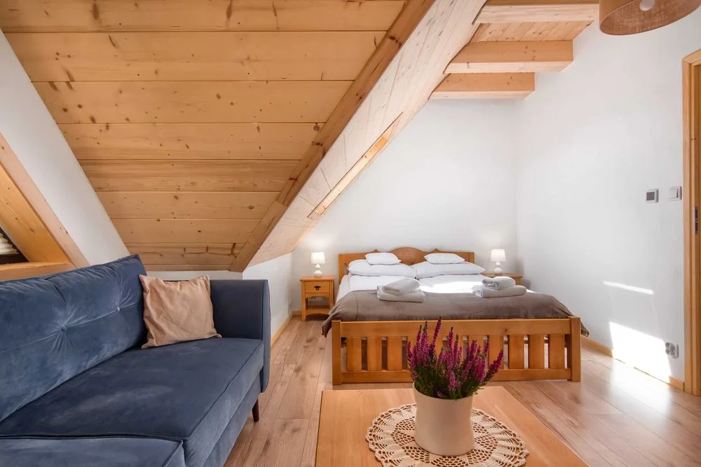 Domek w górach balia JACUZZI SAUNA KOMINEK chata dom góralski na weekend gorąca bania na wyłączność Zawoja – zdjęcie 9