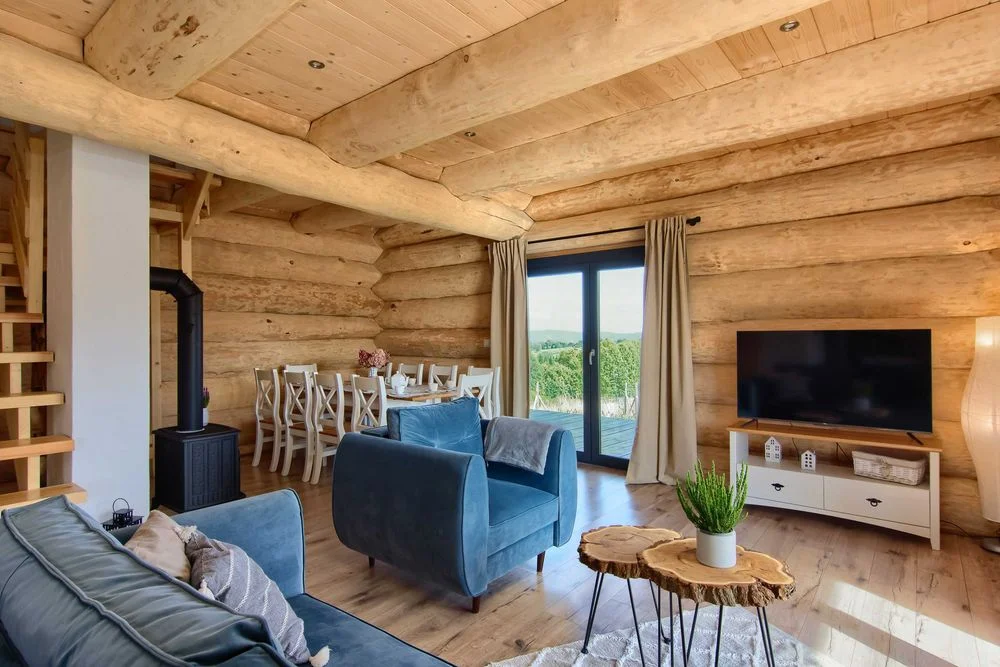 Domek w górach balia JACUZZI SAUNA KOMINEK chata dom góralski na weekend gorąca bania na wyłączność Zawoja – zdjęcie 12