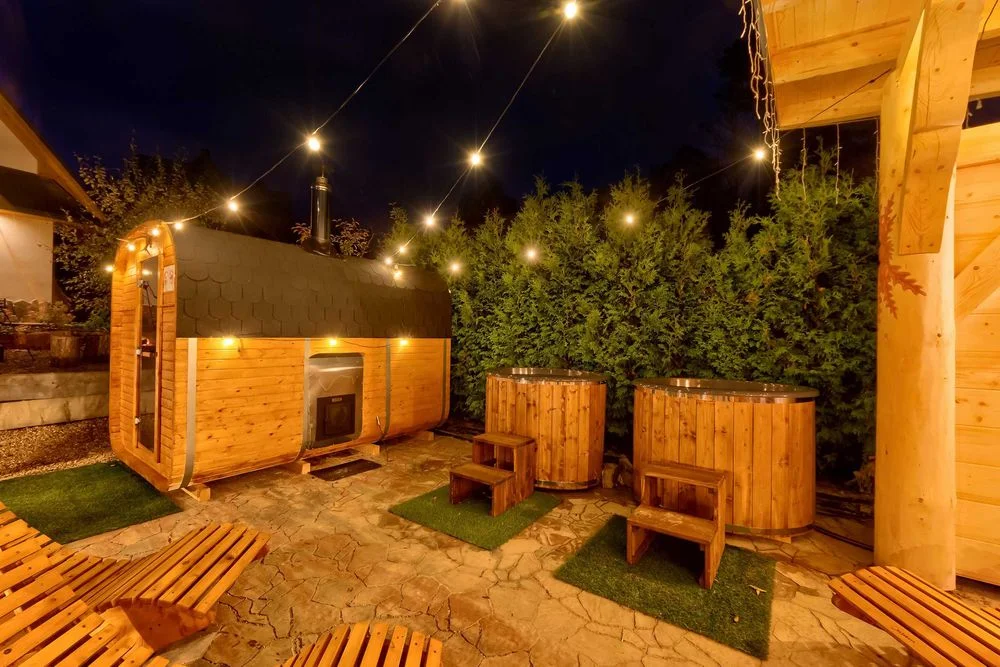 Gliczarowa Osada - Domek w górach, noclegi Zakopane, domek z jacuzzi, domek letniskowy, domek do wynajęcia! Przyroda spokój ognisko kominek, balia. – zdjęcie 4