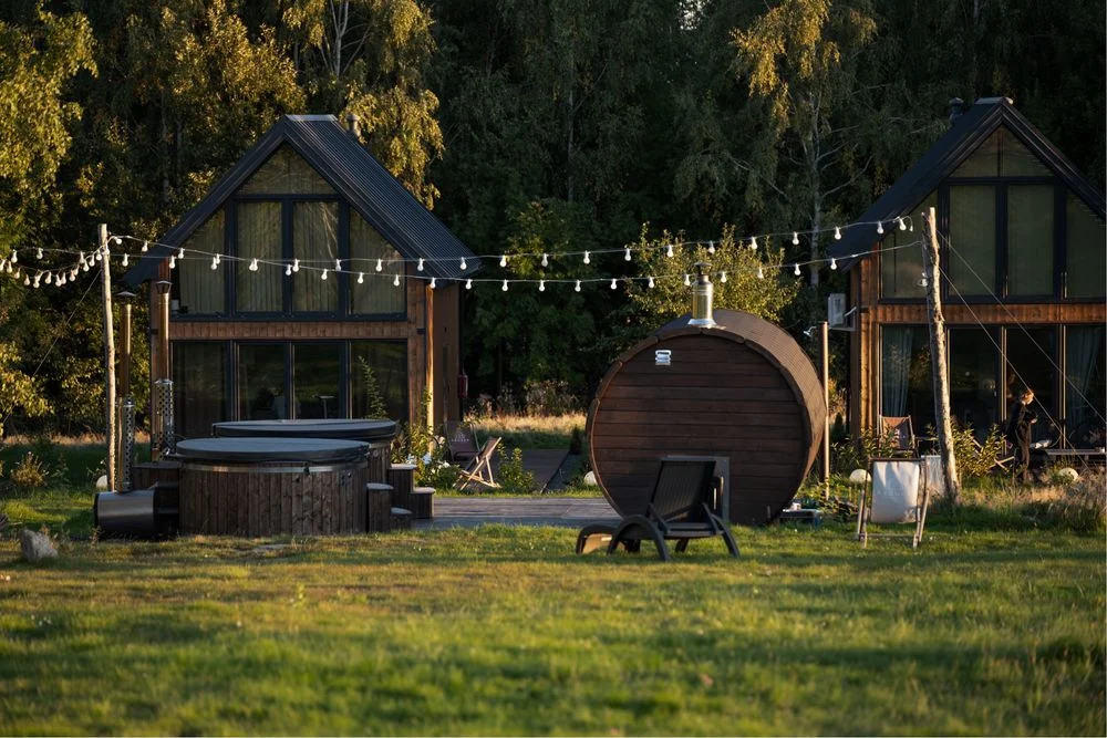 Domki w górach Izerskich sauna, jacuzzi, balia I beczka do schładzania – zdjęcie 4