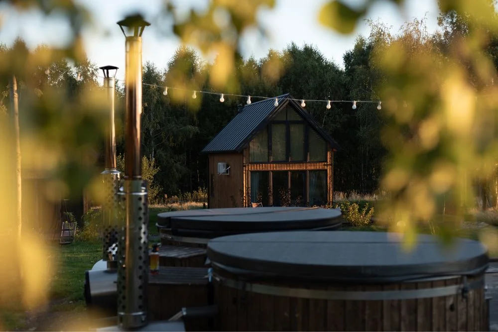 Domki w górach Izerskich sauna, jacuzzi, balia I beczka do schładzania – zdjęcie 8