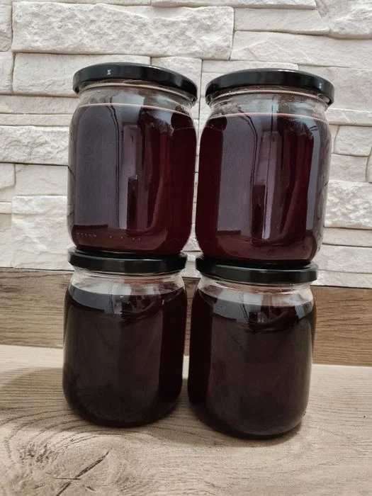 5 szt 500ml sok malinowy tłoczony na zimno