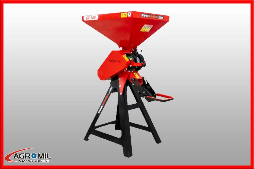 Gniotownik walcowy, zgniatacz ziarna zboża kukurydzy Remet promocja GX – zdjęcie 6