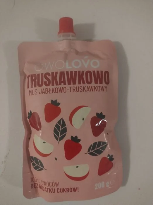 Mus owocowy owolovo truskawkowy – zdjęcie 4