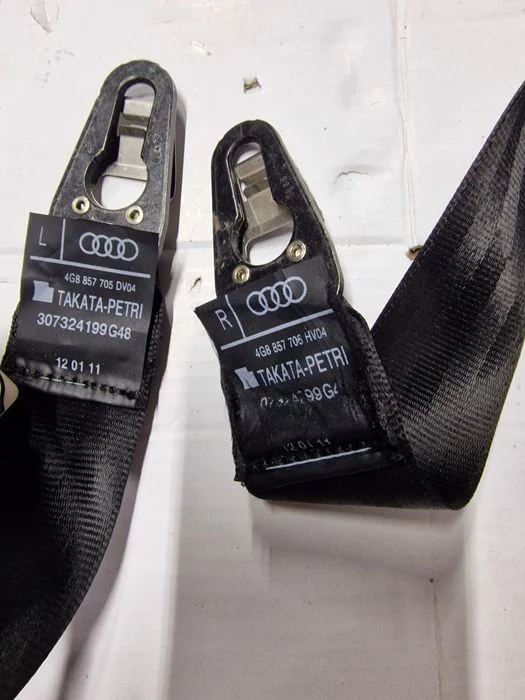 Audi a6 c7 a7 pas bezpieczenstwa prawy lewy przod komplet oryginal – zdjęcie 2