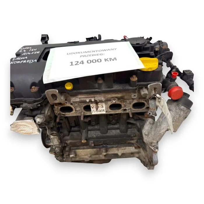 SILNIK A14XER Opel Meriva B Corsa D Astra IV J 1.4 16V 100KM 124 000km