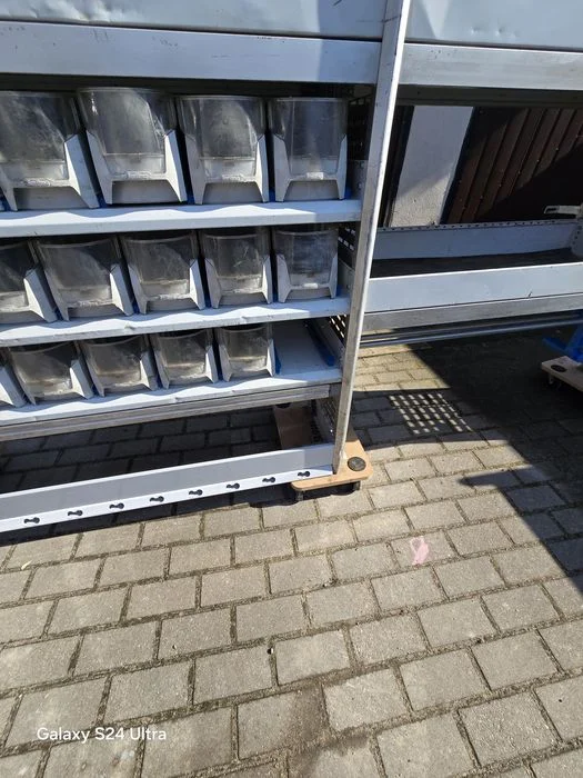 2xDuża zabudowa serwisowa do busa SORTIMO Crafter Sprinter Man Transit, pas napinający SORTIMO GRATIS! – zdjęcie 8
