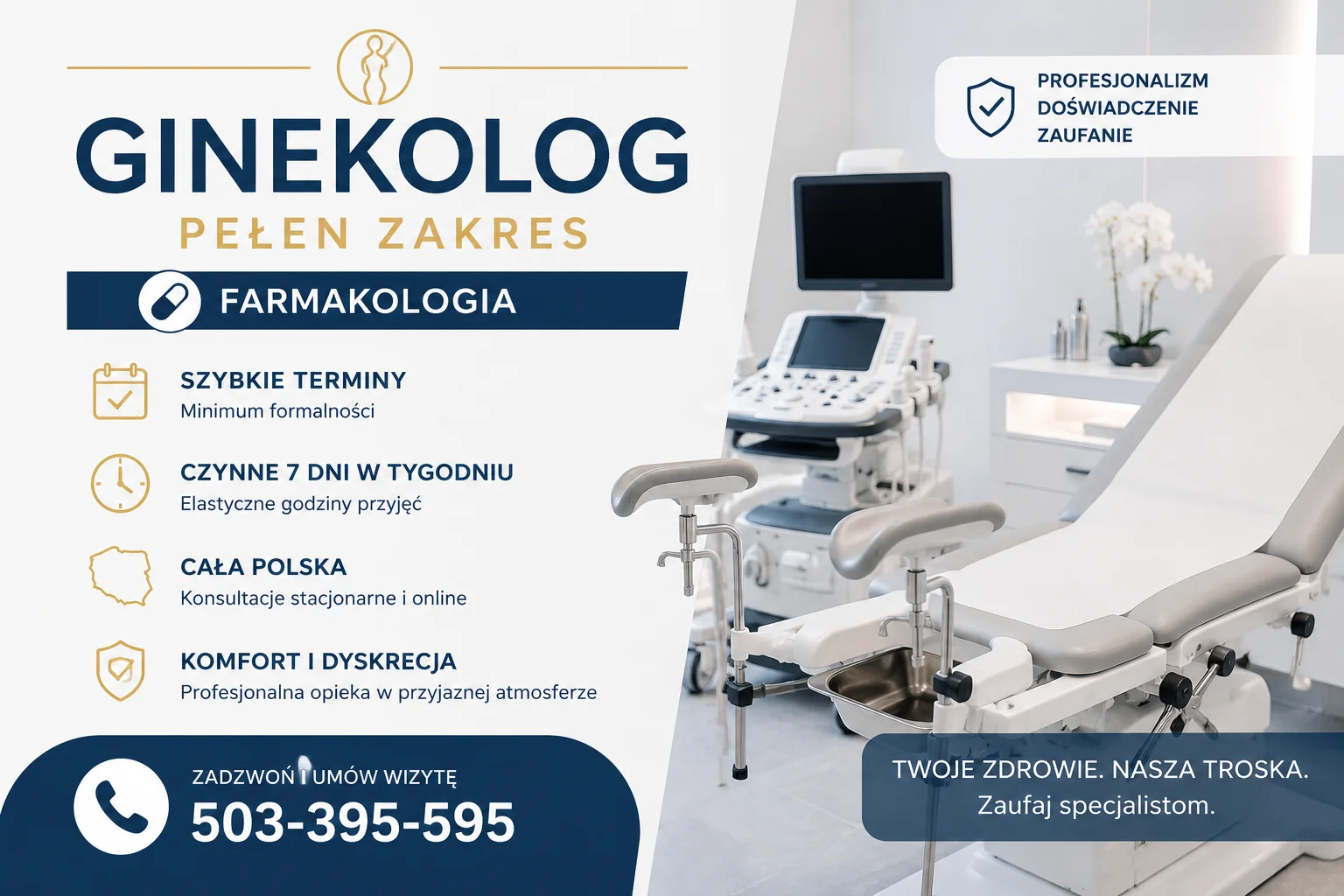 Ginekolog Łuków szybkie terminy i pełna pomoc