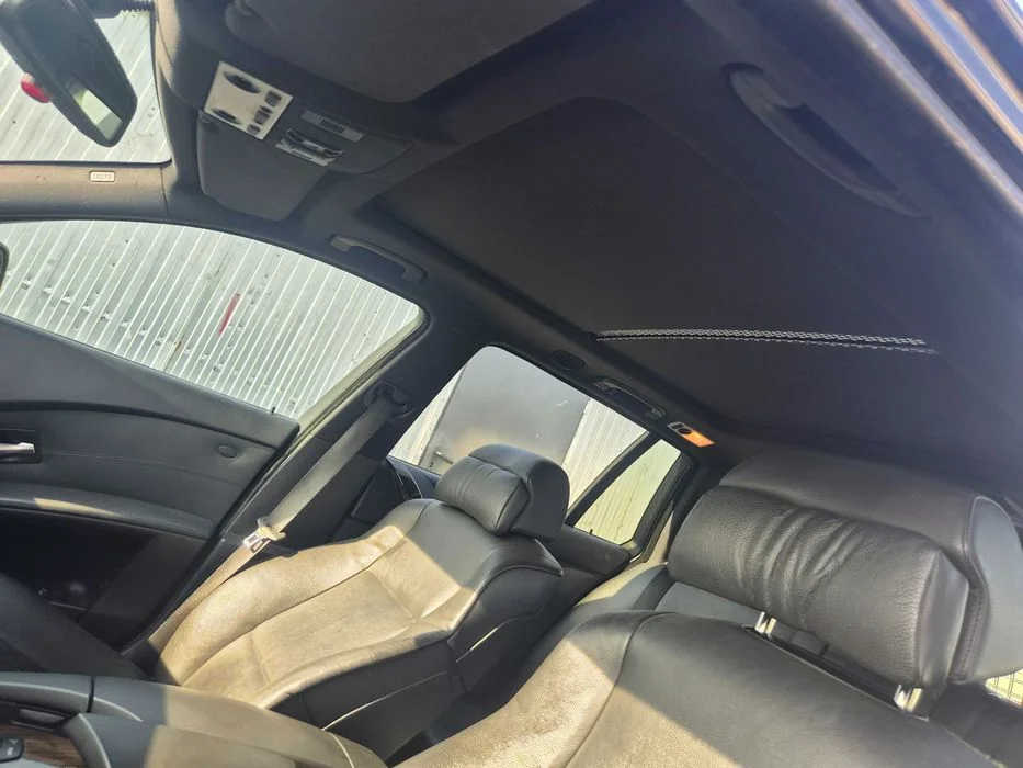 Czarna podsufitka m-pakiet bmw e61 pod panorame kompletna