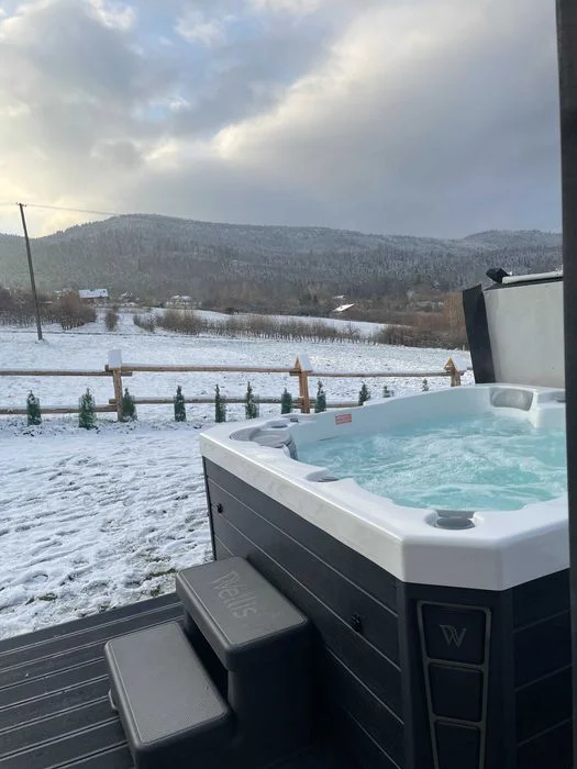 domek z jacuzzi noclegi domek w górach Beskidy weekend wakacje wypoczynek wynajem – zdjęcie 4