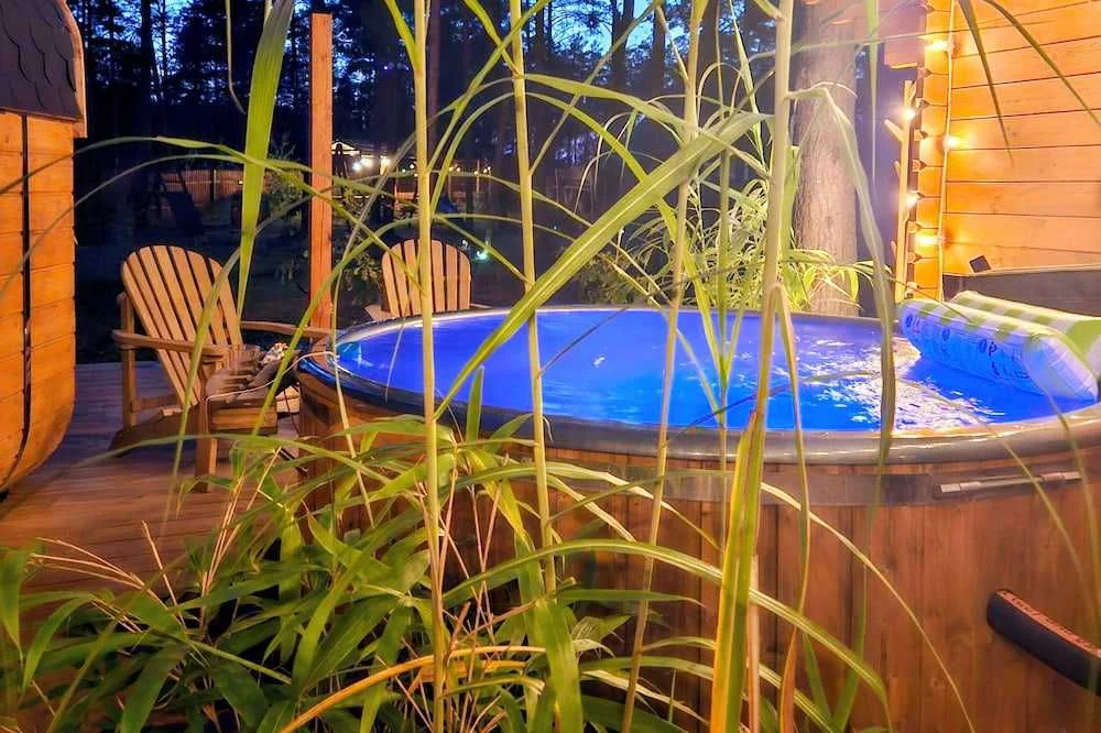 Domek Kaszuby Borsk – Jacuzzi, Sauna, Jezioro, Kajaki – Borsk – Wdzydze Bory Tucholskie – Domki Letniskowe Borsk – zdjęcie 12