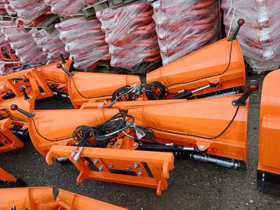 Pług strzałkowy do śniegu vka Metal-Technik 1,5 - 3m Transport Cała PL – zdjęcie 9