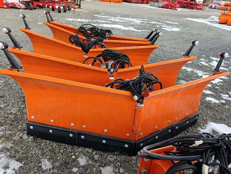 Pług strzałkowy do śniegu vka Metal-Technik 1,5 - 3m Transport Cała PL – zdjęcie 3