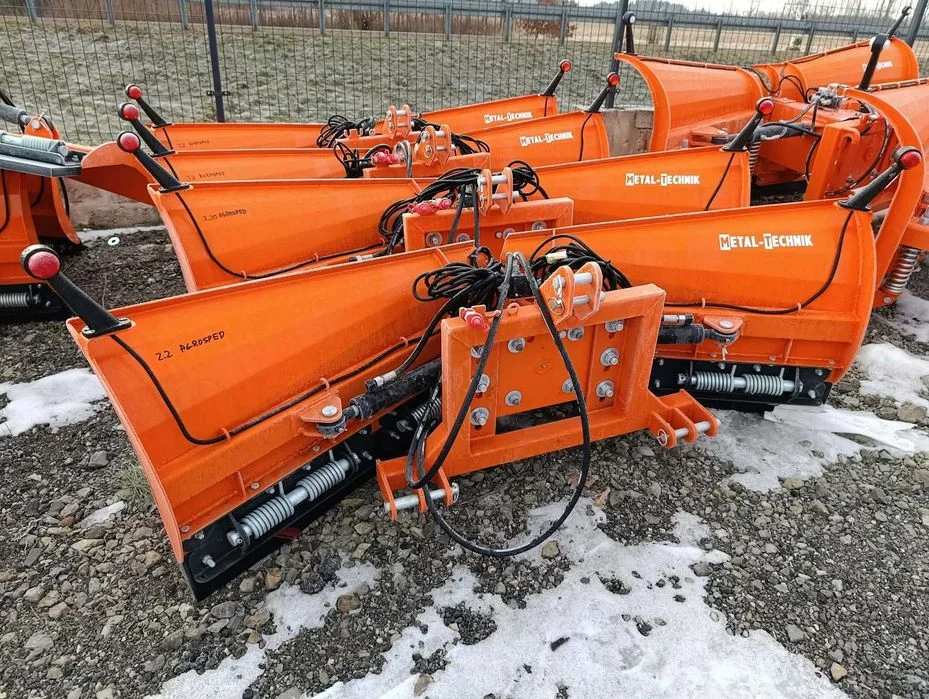 Pług strzałkowy do śniegu vka Metal-Technik 1,5 - 3m Transport Cała PL – zdjęcie 6