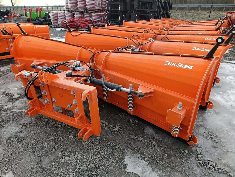 Pług strzałkowy do śniegu vka Metal-Technik 1,5 - 3m Transport Cała PL – zdjęcie 10