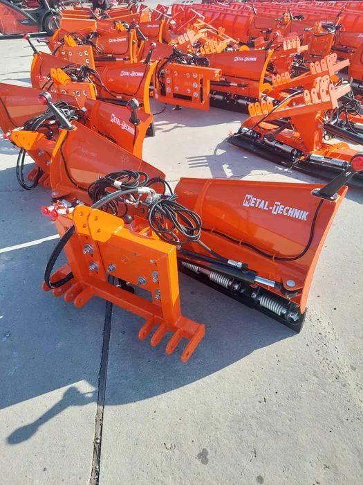 Pług strzałkowy do śniegu vka Metal-Technik 1,5 - 3m Transport Cała PL – zdjęcie 11