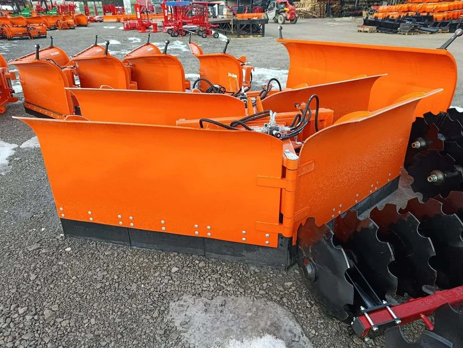 Pług strzałkowy do śniegu vka Metal-Technik 1,5 - 3m Transport Cała PL – zdjęcie 12