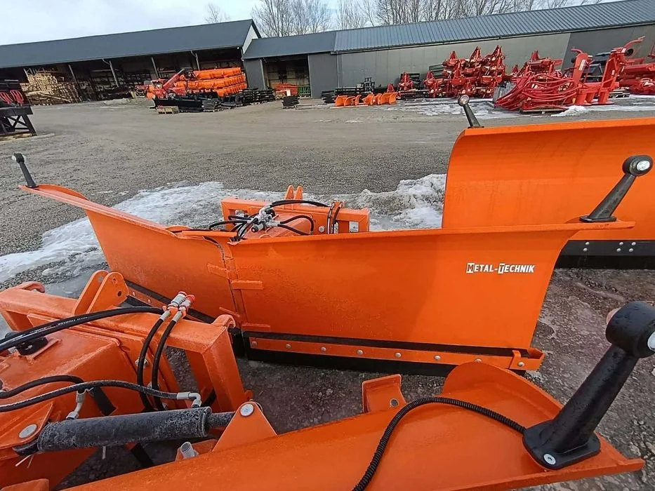 Pług strzałkowy do śniegu vka Metal-Technik 1,5 - 3m Transport Cała PL – zdjęcie 7