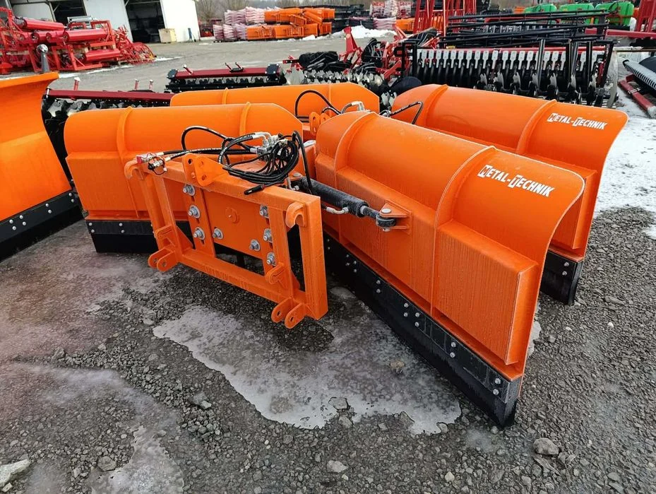 Pług strzałkowy do śniegu vka Metal-Technik 1,5 - 3m Transport Cała PL – zdjęcie 2