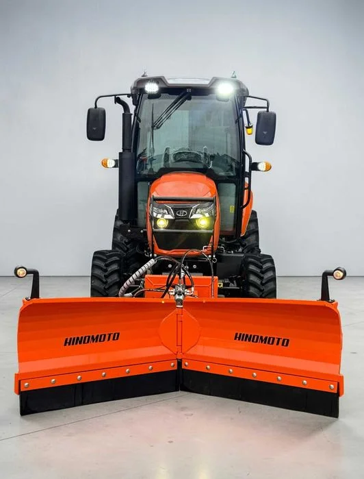 HINOMOTO LX504E, 50koni, KABINA, Ogrzewanie, Klima, przedni Tuz, plug strzałka,Homologacja – zdjęcie 6