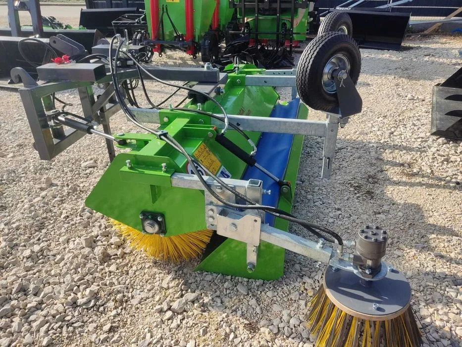 szczotka hydrauliczna zamiatarka do traktora wózka ładowarki solidna – zdjęcie 8
